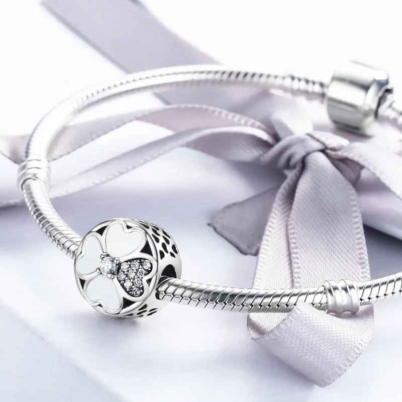(kép) PANDORA típusú boldog szirmok charm - SCC250 - Megtekintés 5