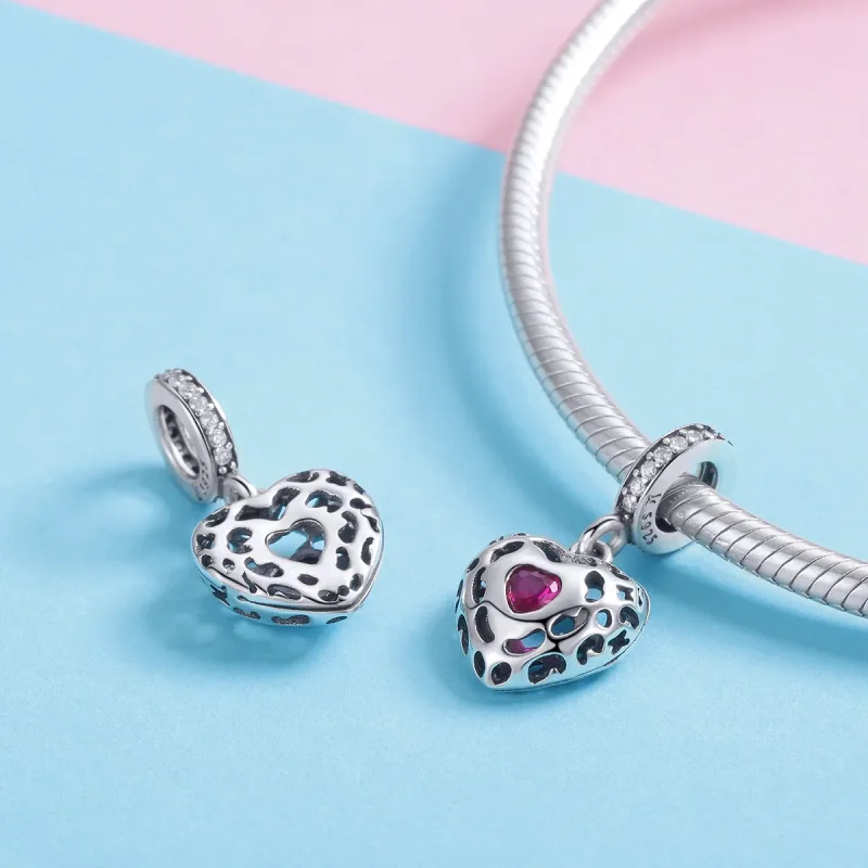 (kép) PANDORA típusú boldogság függő charm - SCC1007 - Megtekintés 2