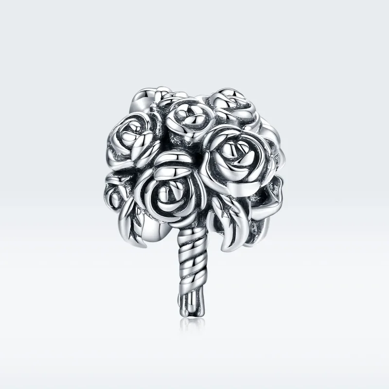 (kép) PANDORA típusú brdal csokor charm - SCC1566 - Megtekintés 5