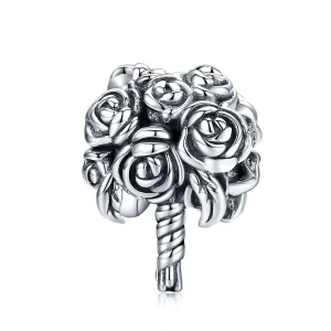 (kép) PANDORA típusú brdal csokor charm - SCC1566