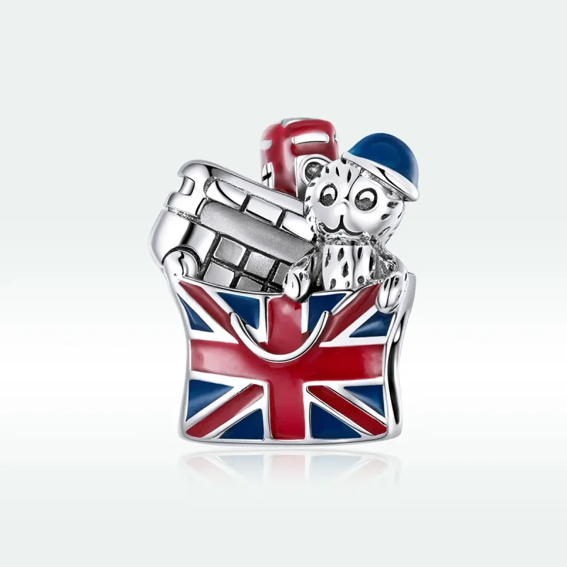 (kép) PANDORA típusú brit ajándékok charm - SCC1740 - Megtekintés 5