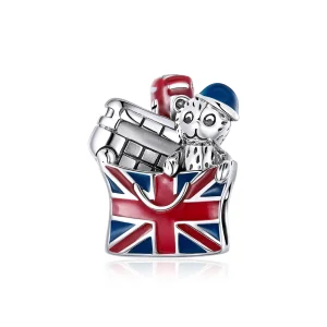 PANDORA típusú brit ajándékok charm - SCC1740 (kép) PANDORA típusú brit ajándékok charm - SCC1740