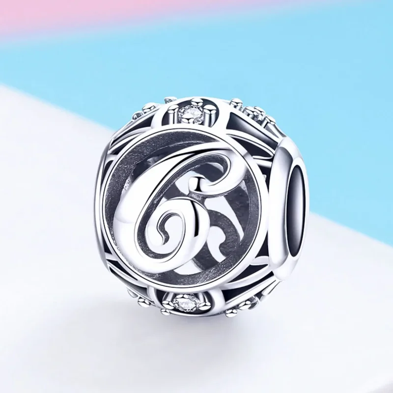 (kép) PANDORA típusú C betű Charm - SCC738-C - Megtekintés 2
