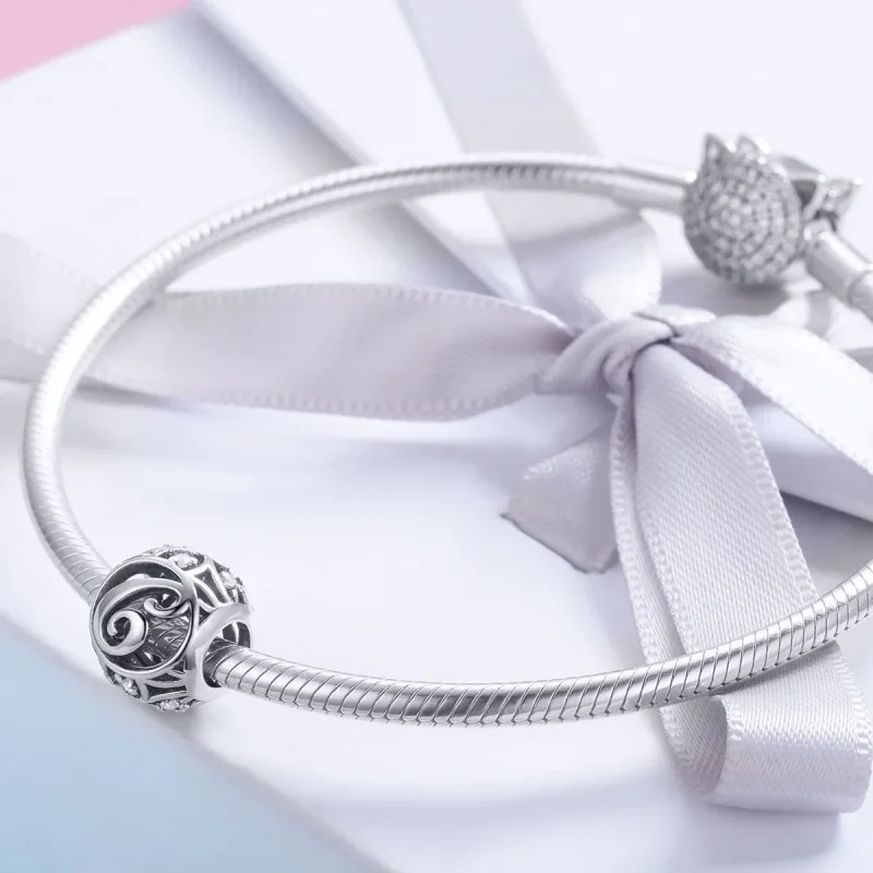 (kép) PANDORA típusú C betű Charm - SCC738-C - Megtekintés 4