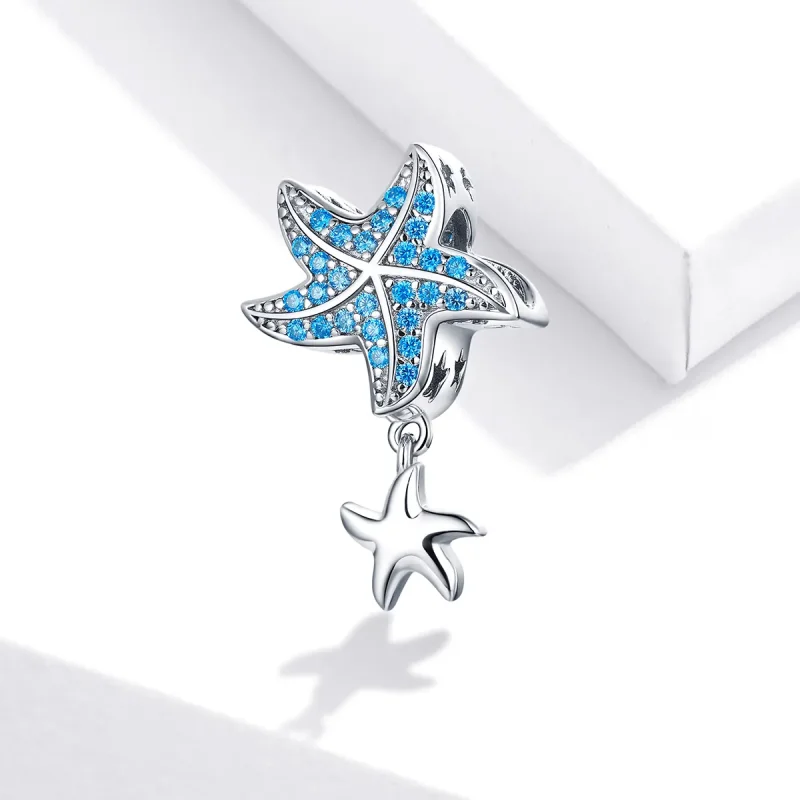 (kép) PANDORA típusú óceáni tengeri csillag charm - BSC252 - Megtekintés 2