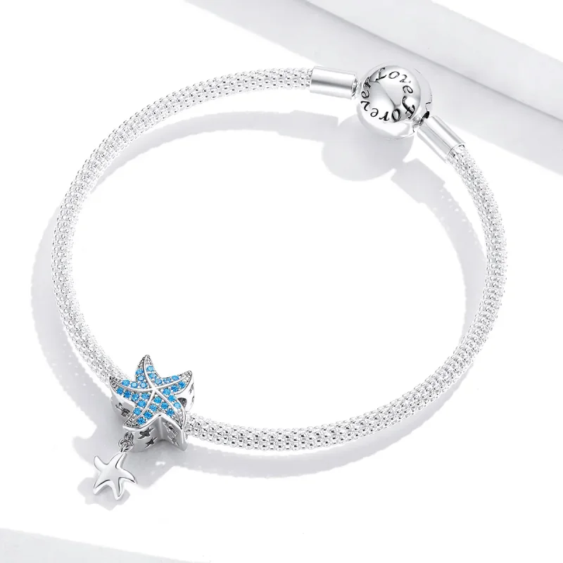 (kép) PANDORA típusú óceáni tengeri csillag charm - BSC252 - Megtekintés 3