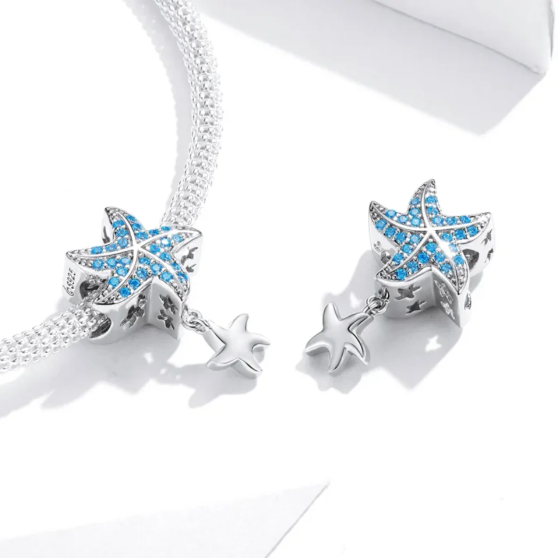 (kép) PANDORA típusú óceáni tengeri csillag charm - BSC252 - Megtekintés 4