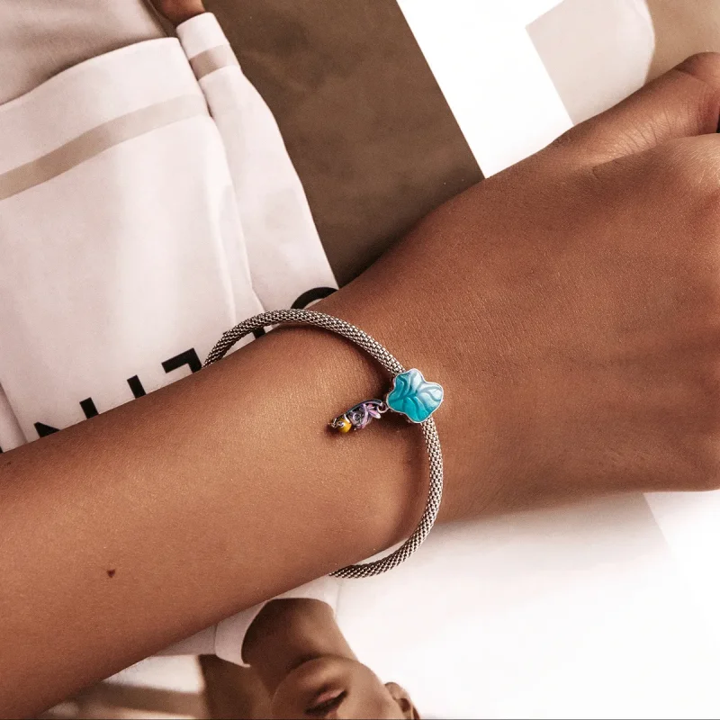 (kép) PANDORA típusú Chilei Frond Charm - SCC2114 - Megtekintés 5