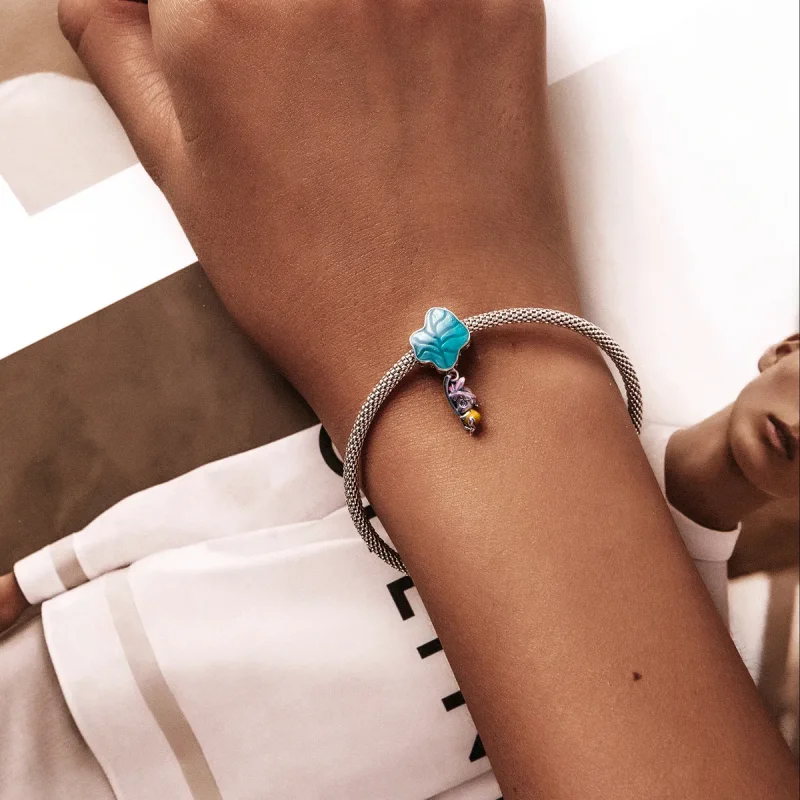 (kép) PANDORA típusú Chilei Frond Charm - SCC2114 - Megtekintés 6