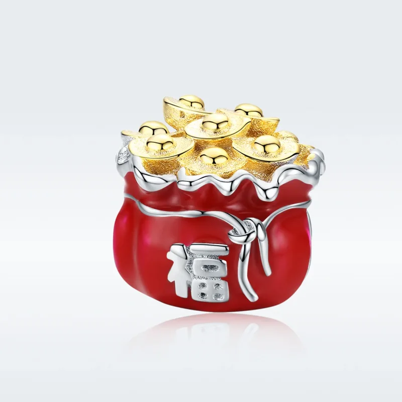 (kép) PANDORA típusú china lucky bag charm - BSC100 - Megtekintés 5