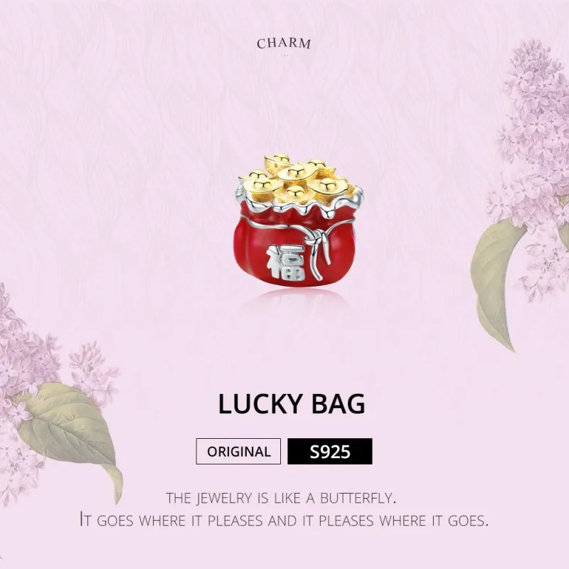 (kép) PANDORA típusú china lucky bag charm - BSC100 - Megtekintés 6
