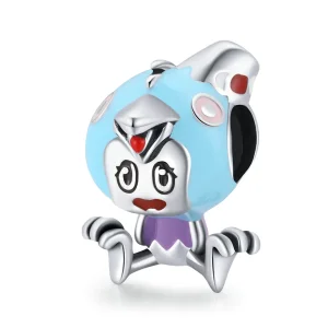 (kép) PANDORA típusú Csaj baba Charm - SCC1944