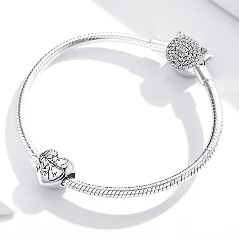 (kép) PANDORA típusú Család Charm - BSC494 - Megtekintés 3