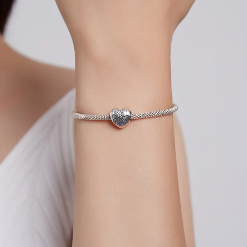 (kép) PANDORA típusú Család Charm - BSC494 - Megtekintés 5