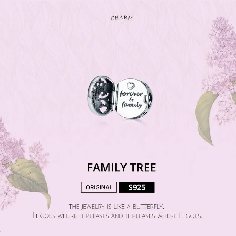 (kép) PANDORA típusú család örökké charm - SCC1259 - Megtekintés 2