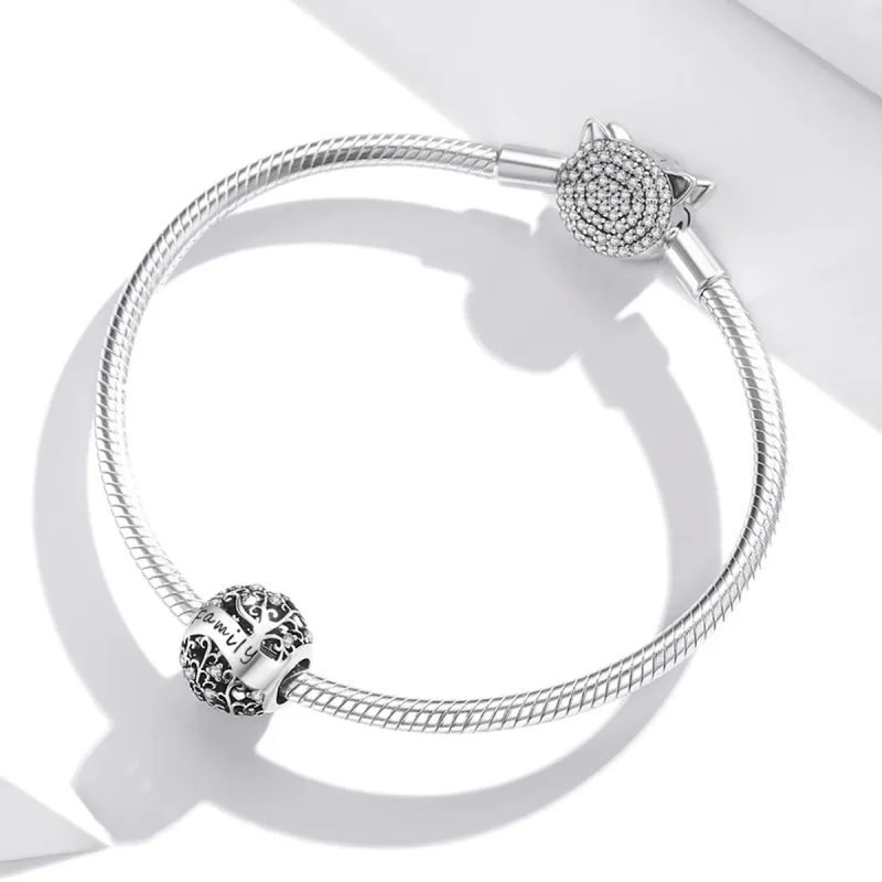 (kép) PANDORA típusú Családfa Charm - BSC489 - Megtekintés 3