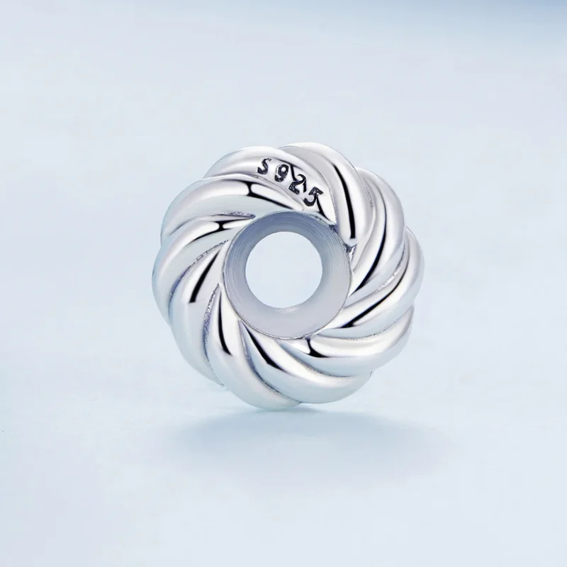 (kép) PANDORA típusú Csavar spacer charm - BSC698 - Megtekintés 3