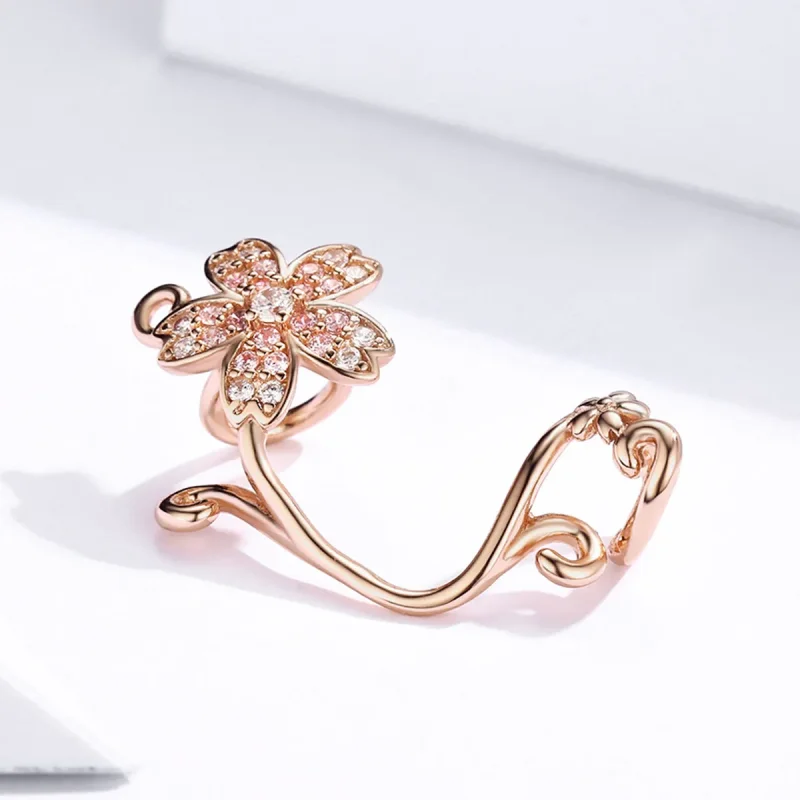 (kép) PANDORA típusú cseresznyevirágok charm - SCC1033-C - Megtekintés 2