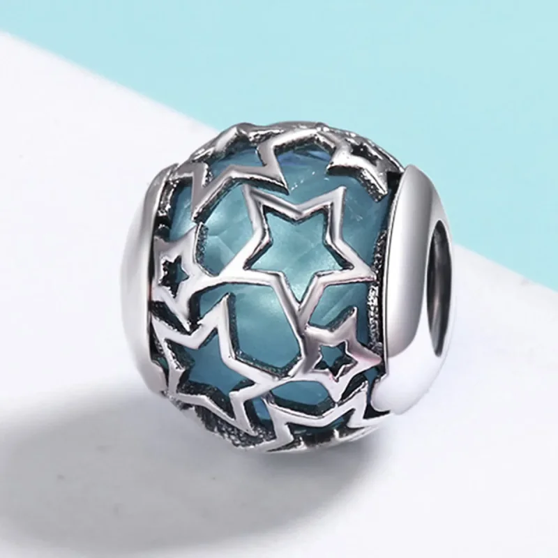 (kép) PANDORA típusú csillagok charm - SCC411 - Megtekintés 3