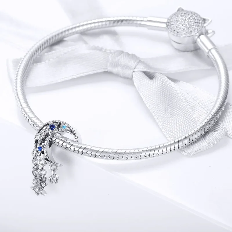 (kép) PANDORA típusú Csillagos ég Charm - BSC023 - Megtekintés 3
