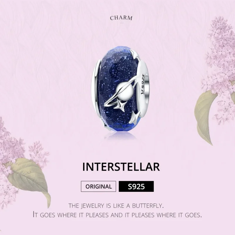 (kép) PANDORA típusú csillagos égbolt charm - SCC1284 - Megtekintés 2
