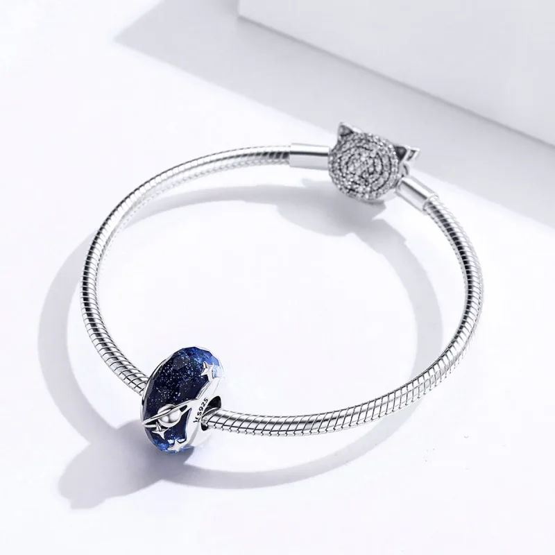 (kép) PANDORA típusú csillagos égbolt charm - SCC1284 - Megtekintés 4