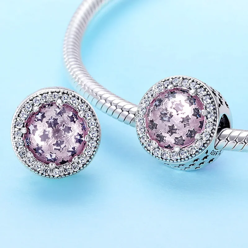 (kép) PANDORA típusú csillagos égbolt charm - SCC731 - Megtekintés 2