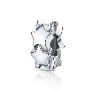 (kép) PANDORA típusú csillagos égbolt spacer charm - SCC1169