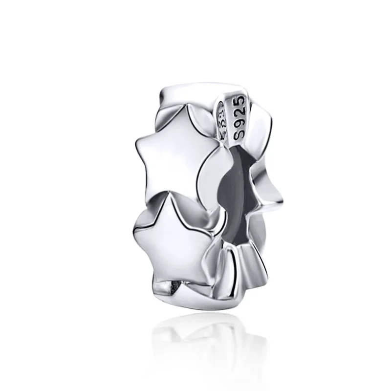 (kép) PANDORA típusú csillagos égbolt spacer charm - SCC1169