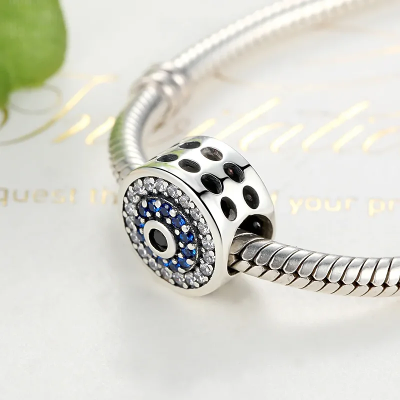(kép) PANDORA típusú csillogó szem charm - SCC092 - Megtekintés 3