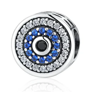 (kép) PANDORA típusú csillogó szem charm - SCC092