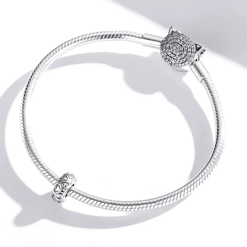 (kép) PANDORA típusú Csipke szerelem spacer charm - SCC1949 - Megtekintés 4