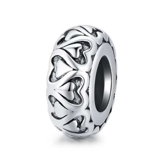 (kép) PANDORA típusú Csipke szerelem spacer charm - SCC1949