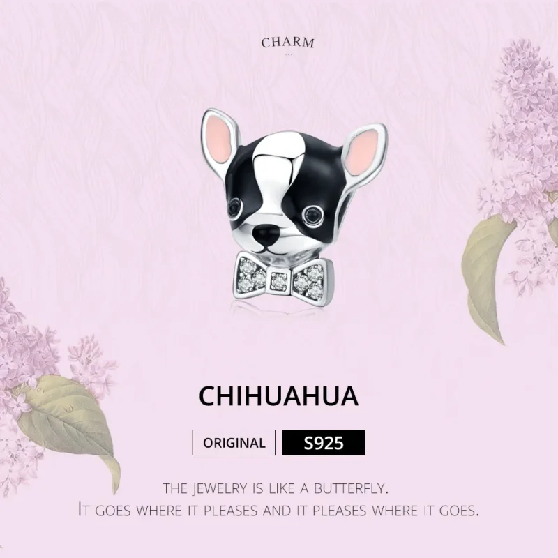(kép) PANDORA típusú csivava charm - SCC1310 - Megtekintés 2