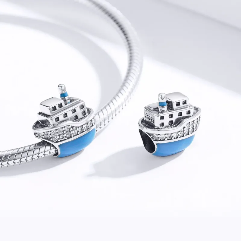 (kép) PANDORA típusú csónak charm - SCC1379 - Megtekintés 4