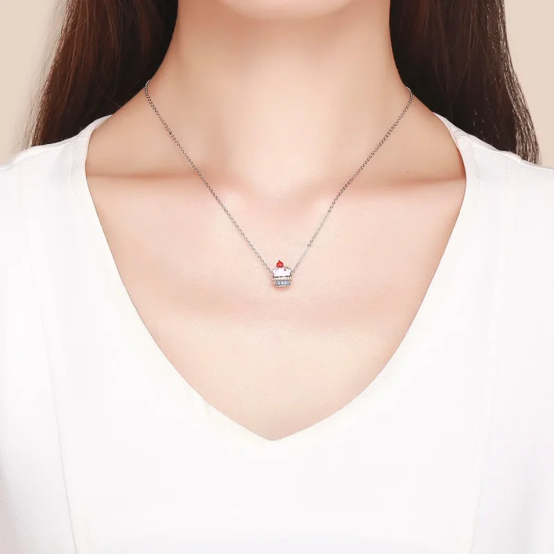 (kép) PANDORA típusú csésze torta charm - SCC1084 - Megtekintés 3