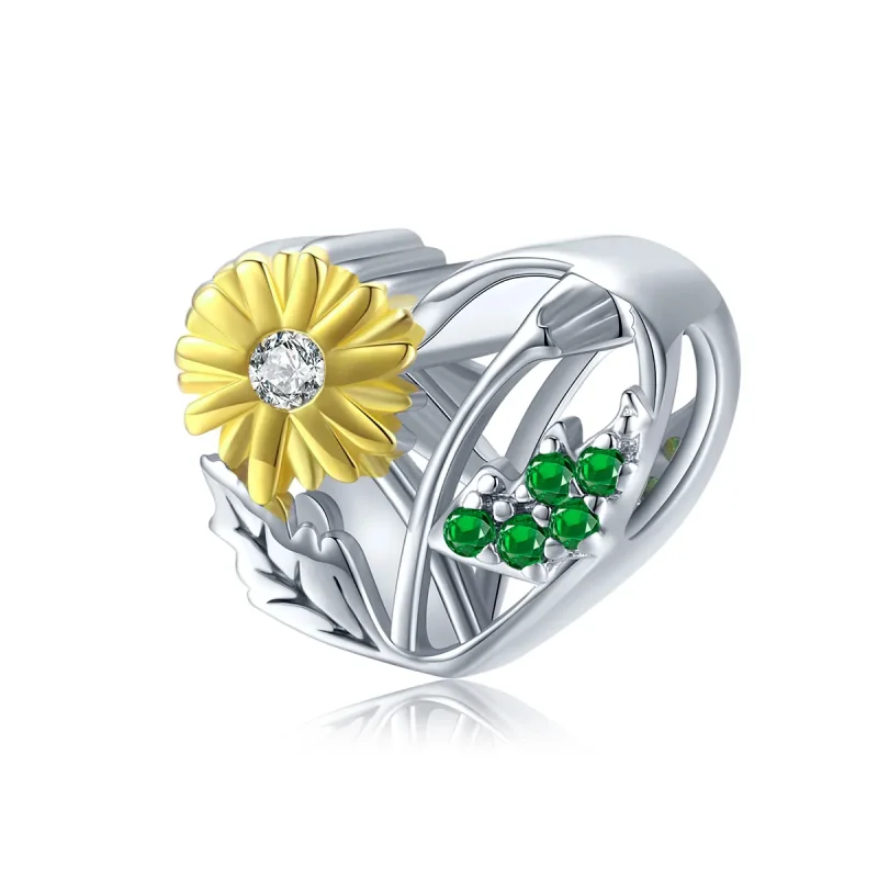 (kép) PANDORA típusú Daisy történet Charm - BSC284