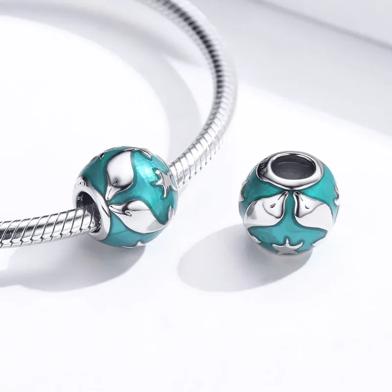 (kép) PANDORA típusú delfin charm - SCC1295 - Megtekintés 3