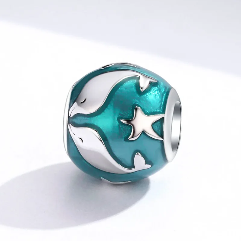 (kép) PANDORA típusú delfin charm - SCC1295 - Megtekintés 4
