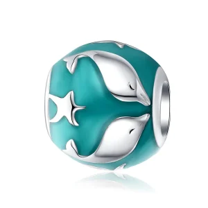 (kép) PANDORA típusú delfin charm - SCC1295