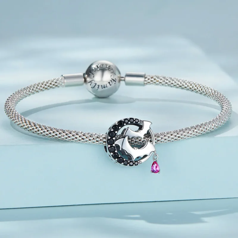 (kép) PANDORA típusú Denevér Charm - SCC2392 - Megtekintés 3