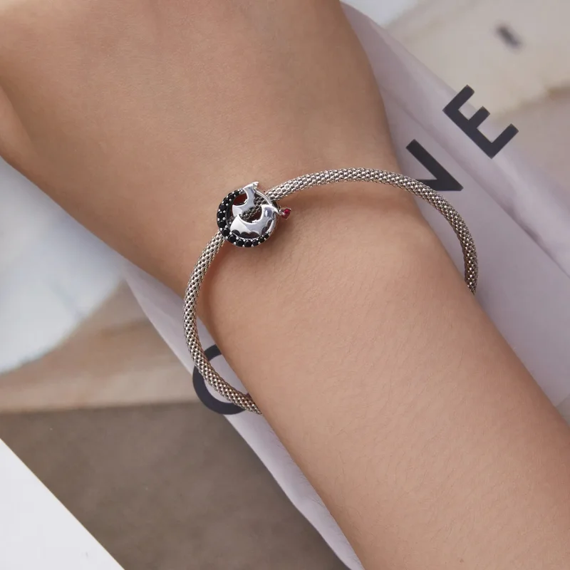 (kép) PANDORA típusú Denevér Charm - SCC2392 - Megtekintés 5