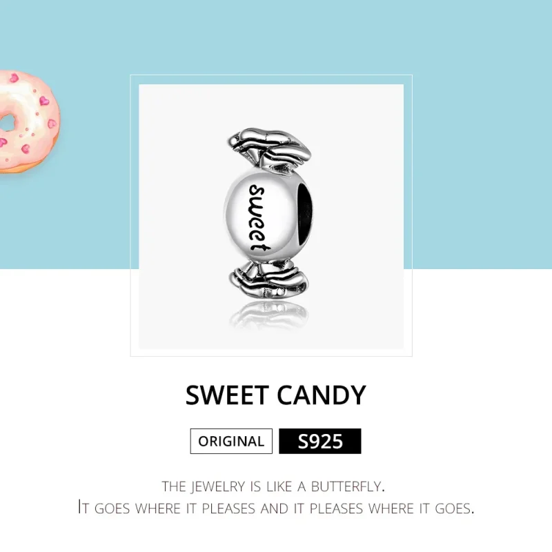(kép) PANDORA típusú édes cukorka charm - BSC353 - Megtekintés 6