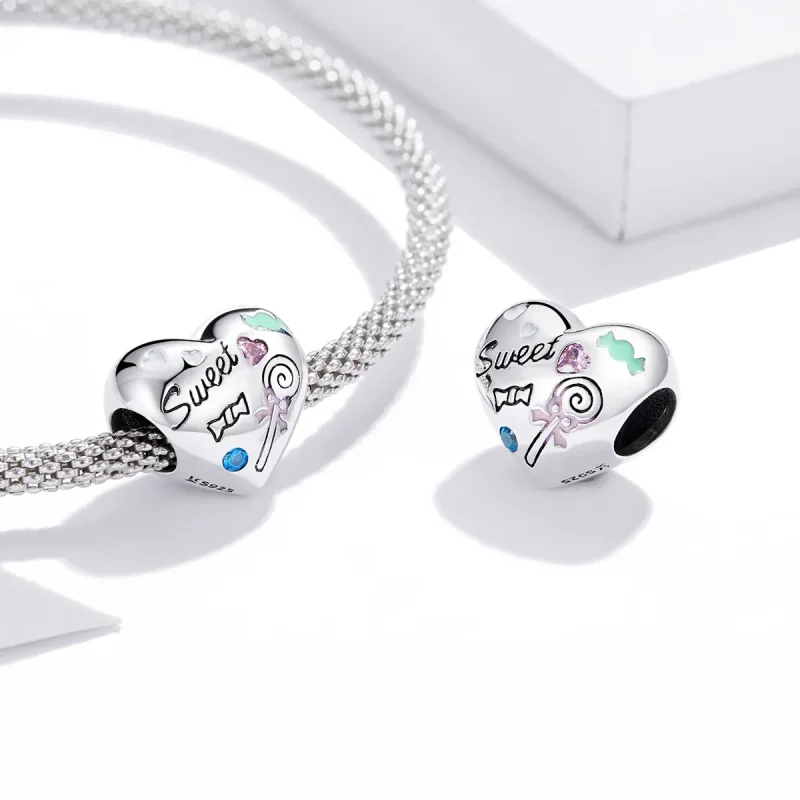 (kép) PANDORA típusú Édes cukorka Charm - SCC1767 - Megtekintés 4
