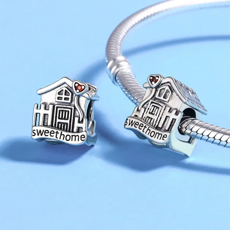 (kép) PANDORA típusú édes otthon charm - SCC416 - Megtekintés 5