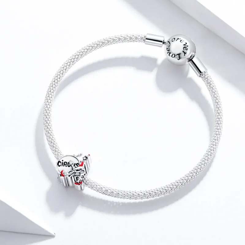 (kép) PANDORA típusú Dob bohóc Charm - SCC1658 - Megtekintés 3