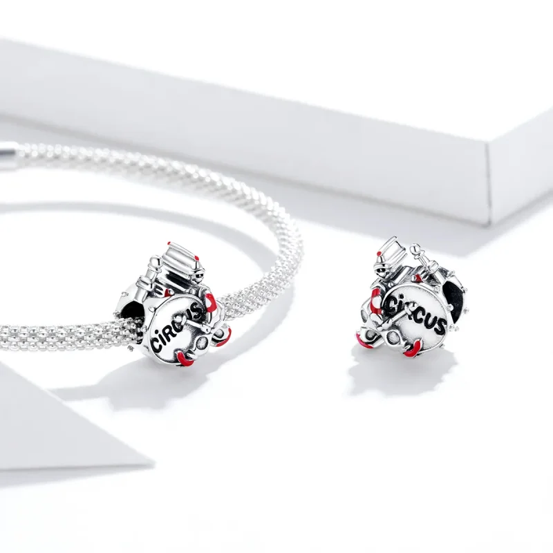 (kép) PANDORA típusú Dob bohóc Charm - SCC1658 - Megtekintés 4