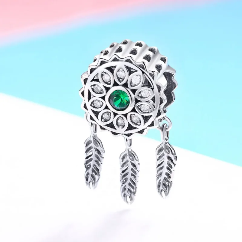 (kép) PANDORA típusú dreamcatcher charm - SCC893 - Megtekintés 2