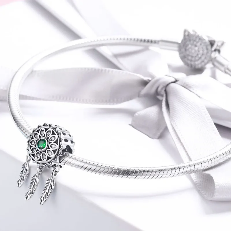 (kép) PANDORA típusú dreamcatcher charm - SCC893 - Megtekintés 4