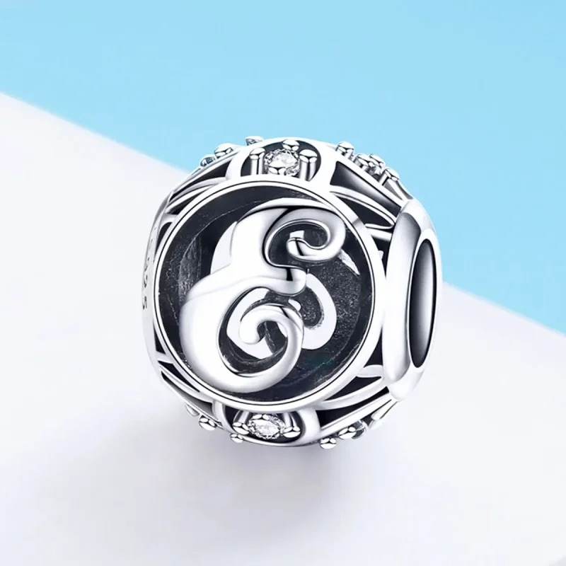 (kép) PANDORA típusú E-betű Charm - SCC738-E - Megtekintés 2